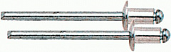 Заклёпки алюминиевые 4,8х12 (50шт) (23762)