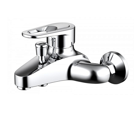 BRAVAT F6124182CP-01-RUS  LOOP cмеситель для ванны