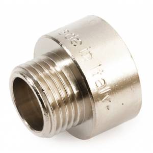 Переход 1/2" нр  x 1" вн,  ник., лат., GF