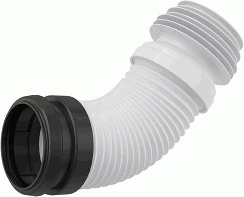 Слив для унитаза flexi M9006 Alcadrain 90-110 мм, гофрированный