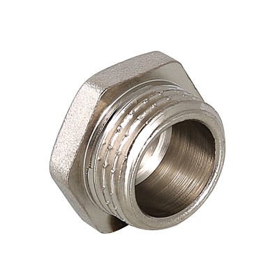 Заглушка 1/2" нар. резьба, ник., лат.  Valtec