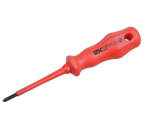 Отвёртка крестовая Profi Ph1х80мм 1000В IEK TSC-3PH-180