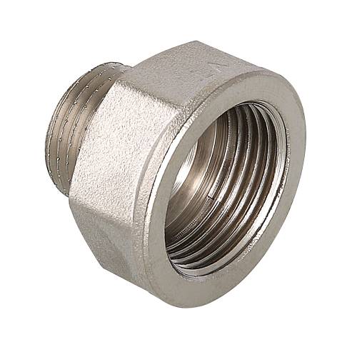 Переход 1/2" нр  х 1 1/4" вн,  ник.,  лат., Valtec