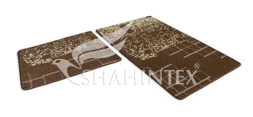 Набор ковриков SHAHINTEX VINTAGE SH V001 50*80+50*50 шоколадный 37