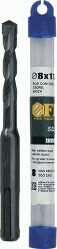 Бур по бетону 10*210мм SDS PLUS (синий корпус) (33237)