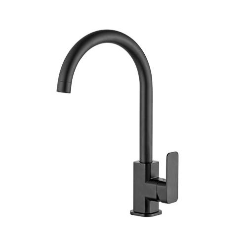 LEDEME L4033B-2 Смеситель для кухни, черный