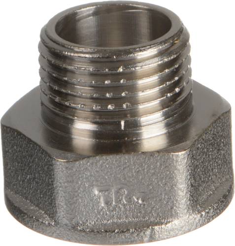 Переход 3/8" нр х 1/2" вн, лат.ник. TERMA 06082