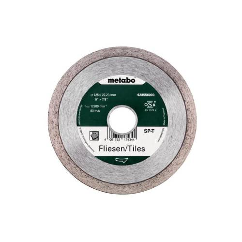 Диск алмазный Metabo Classic сплошной 125x22.23 мм