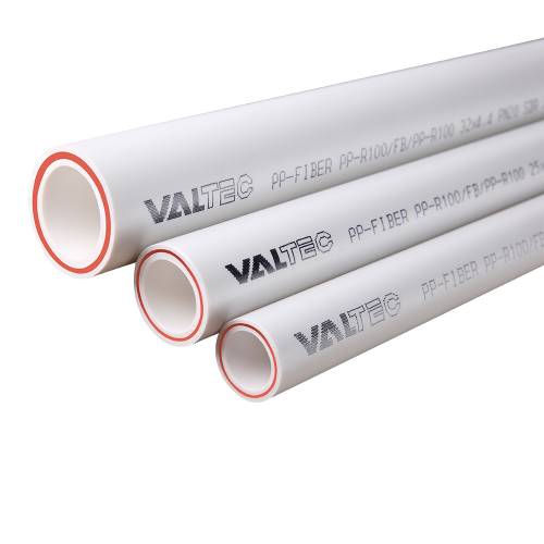 Труба ПП 20 мм, PN20 (арм. стекл.) PP-FIBER VALTEC (ЖЦ)