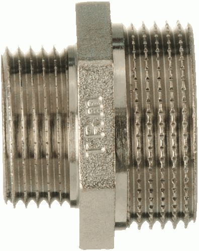 Бочонок перех. 1" х 1 1/4" ник. лат. TRm 06014 (ЖЦ)