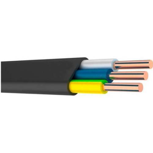 Кабель ВВГ-Пнг(А)-LS 3х2.5 (N PE) 0.66кВ (уп.100м) АЛЬФАКАБЕЛЬ 656681