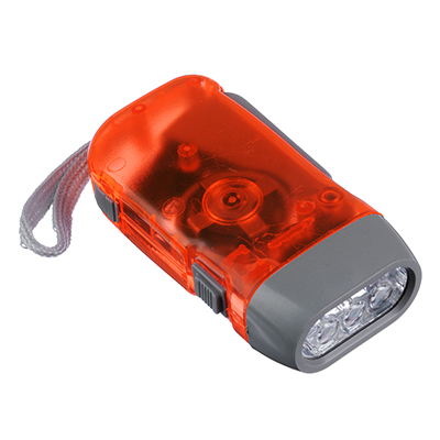 РУССО ТУРИСТО Фонарь "Электродинамический" 3 LED, пластик, 9,5х5см