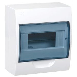 Корпус ЩРН-П-8 Krepta 3 IP41 навесной пластик. бел. IEK MKP12- N-08-40-20