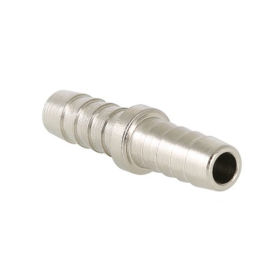 Соединитель для шланга, 12 х 12 мм, ник, лат. Valtec