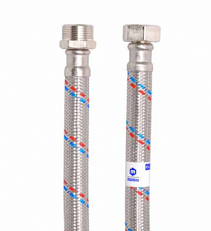 Подводка воды, ГИГАНТ, 1/2", 0.6 м, г - ш,"MATEU"