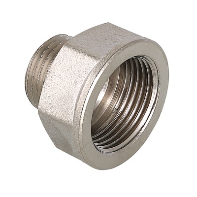 Переход 3/4" нр x 1" вн., ник., лат.  Valtec