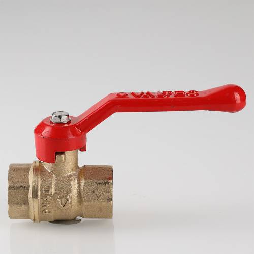 Кран шар. 1/2" г-г (PN40) рычаг, латунь  VALTEC СТАНДАРТ 
