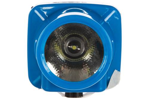 Фонарь налобный аккумуляторный LED 5374 (220В LED 1 режим; голуб.) Ultraflash 12427